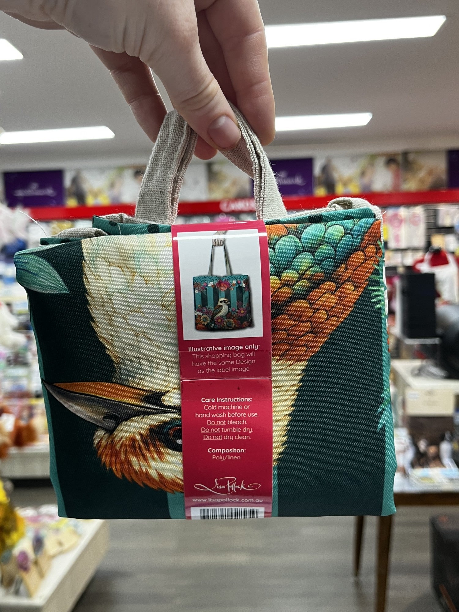 REUSABLE SHOPPING BAG - BRILLANT KOOKABURRA