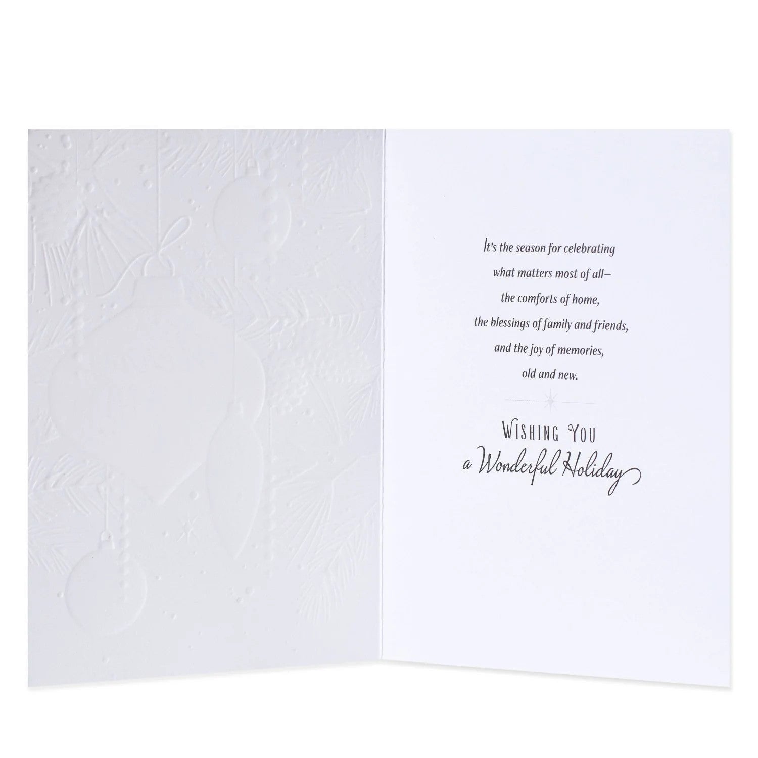 CHRISTMAS BOXED GOLD BAUBLE CARDS