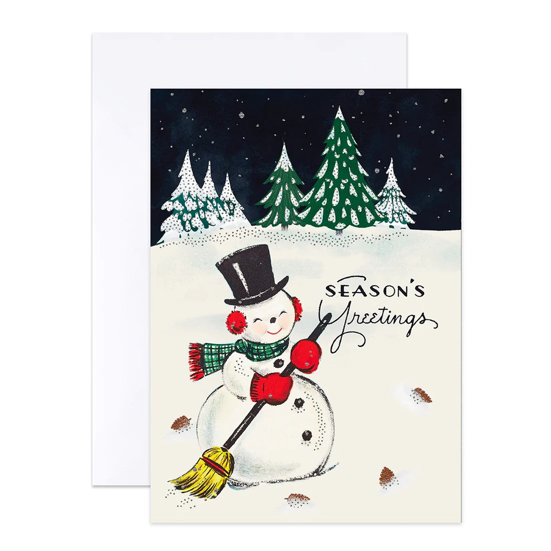 CHRISTMAS BOXED CARDS - TREE DEER SANTA SNOWMAN