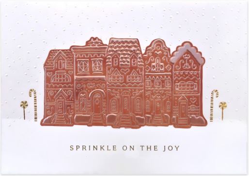 CHRISTMAS BOXED GINGERBREAD HOUSE