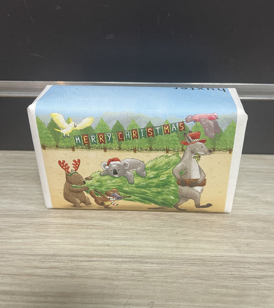 HUXTER SOAPS - CARRYING TREE MERRY CHRISTMAS