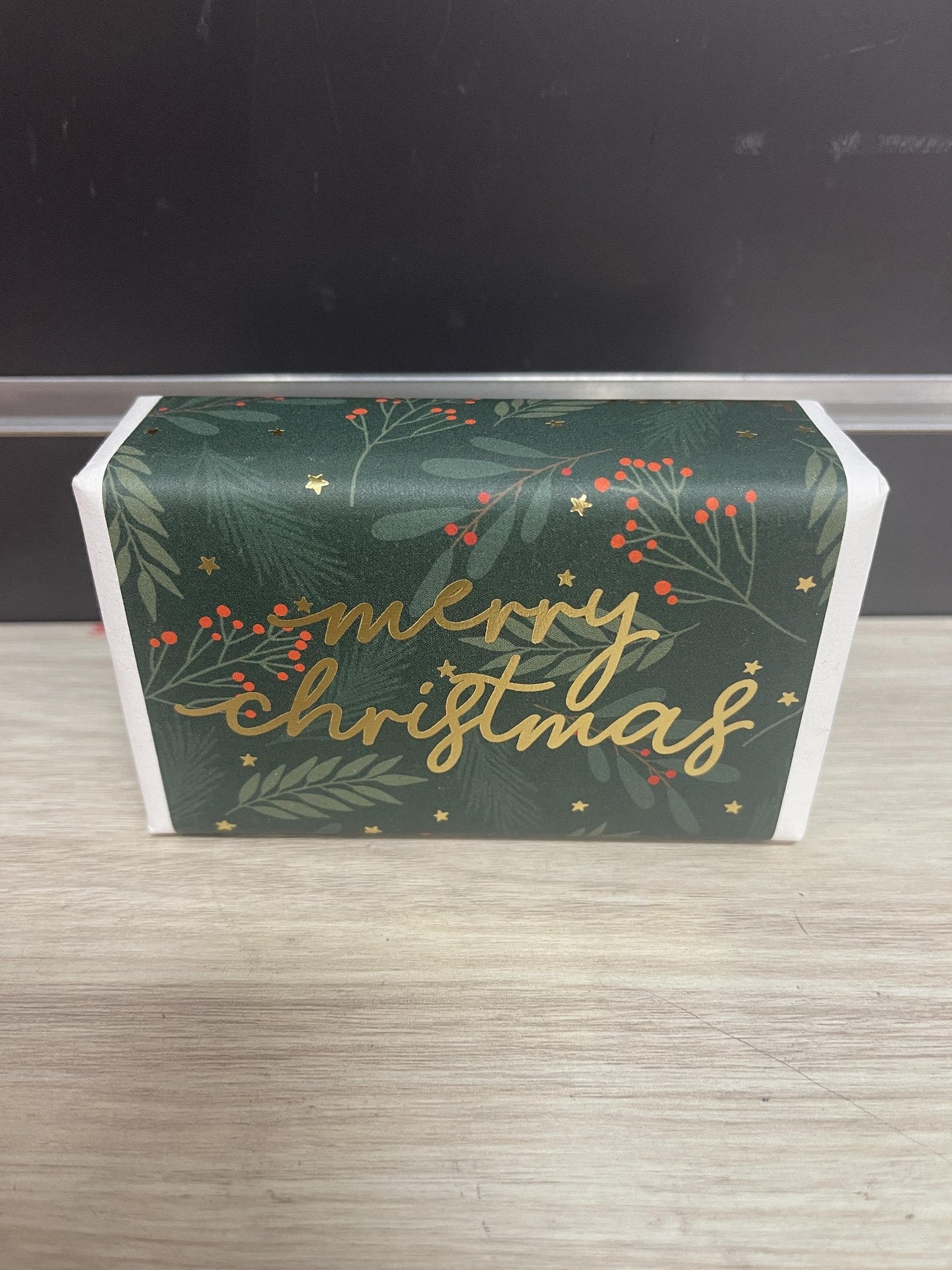 HUXTER SOAPS - MERRY CHRISTMAS GOLD FOIL