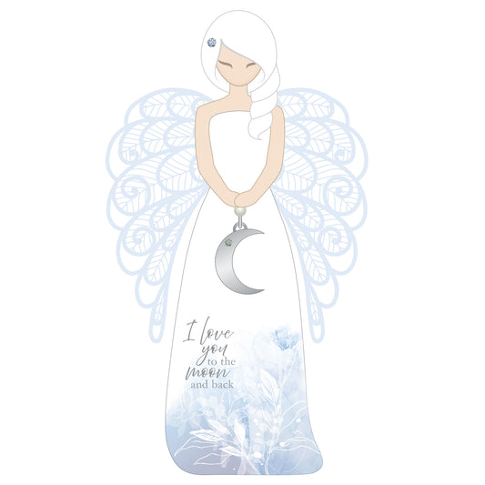 YOU ARE AN ANGEL  FIGURINES 155MM - MOON AND BACK