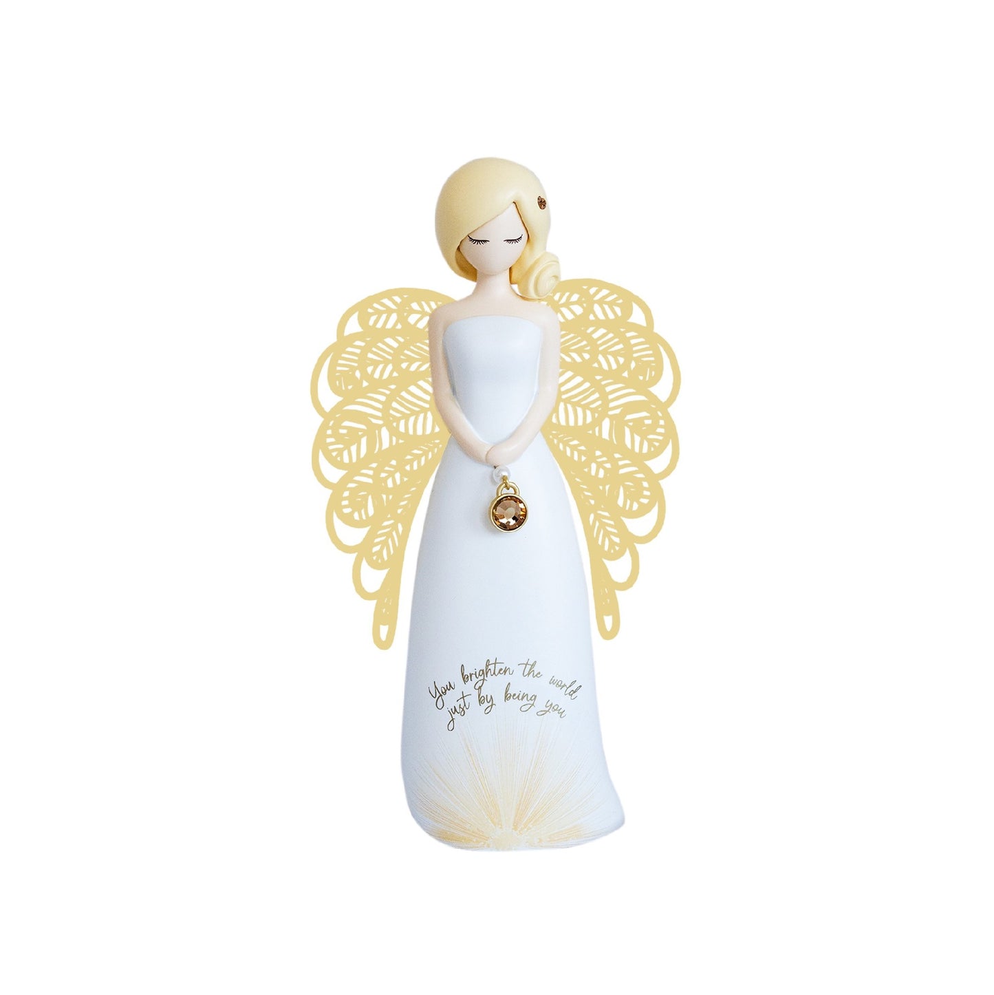 YOU ARE AN ANGEL FIGURINE 155MM YOU BRIGHTEN THE WORLD
